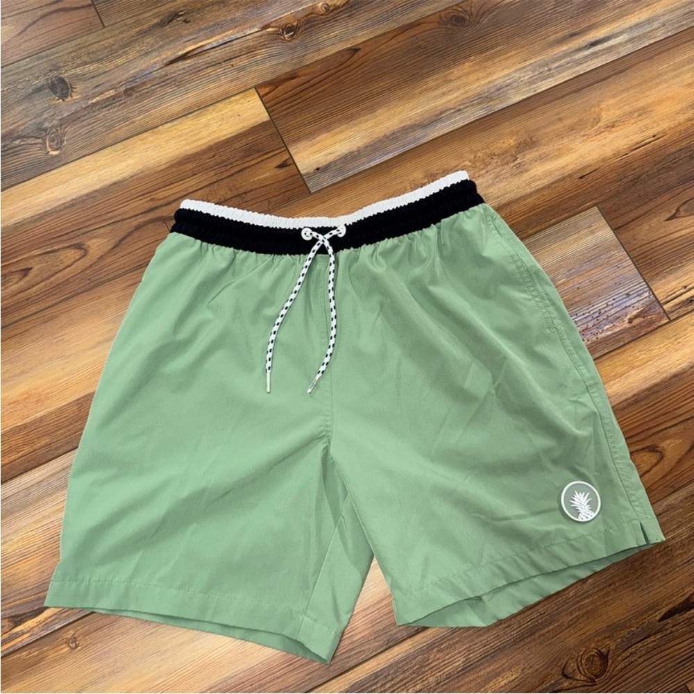 Chubbies Light Green Swim Shorts